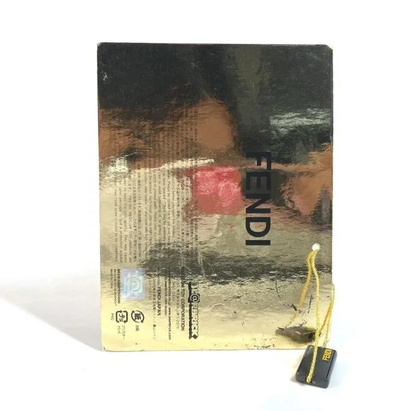 FENDI Unopened Medicom Toy BE @ RBRICK FENDI FOREVER charm Plastic Red Unused - Picture 2 of 9